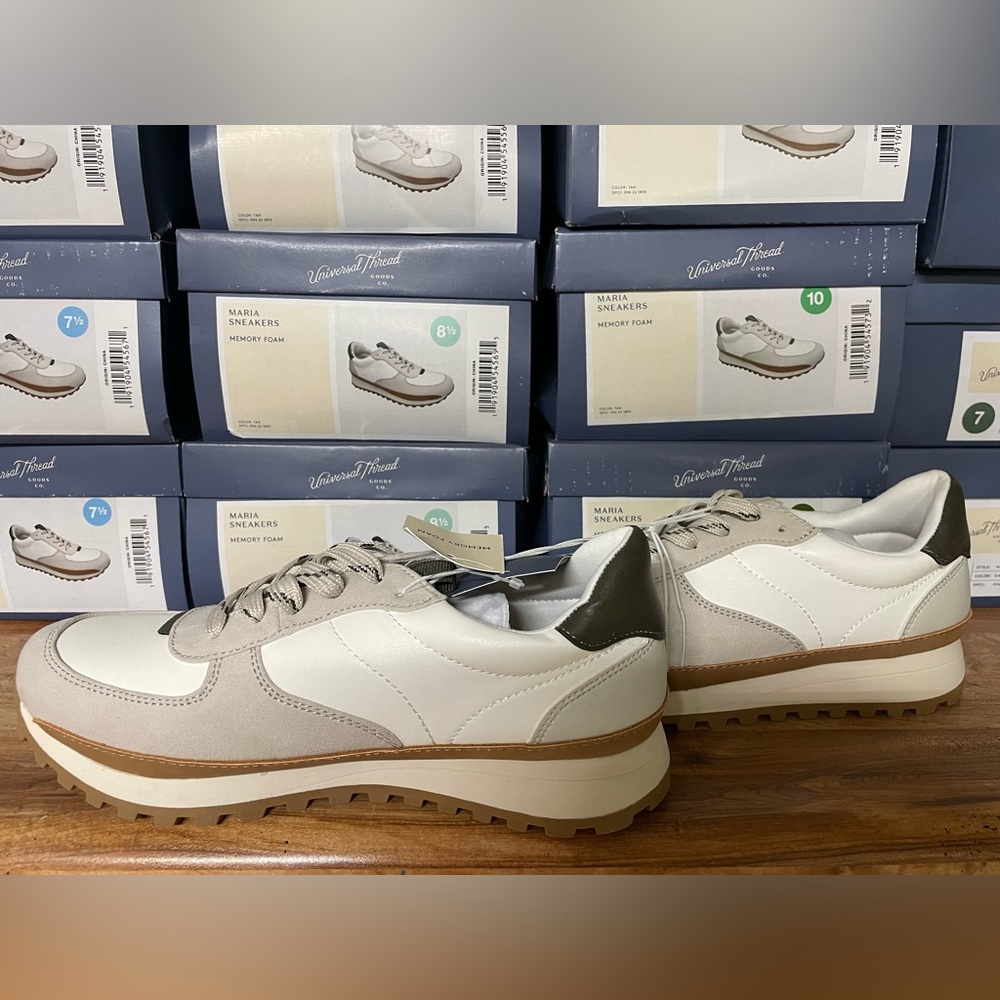 Universal Thread memory foam sneakers.